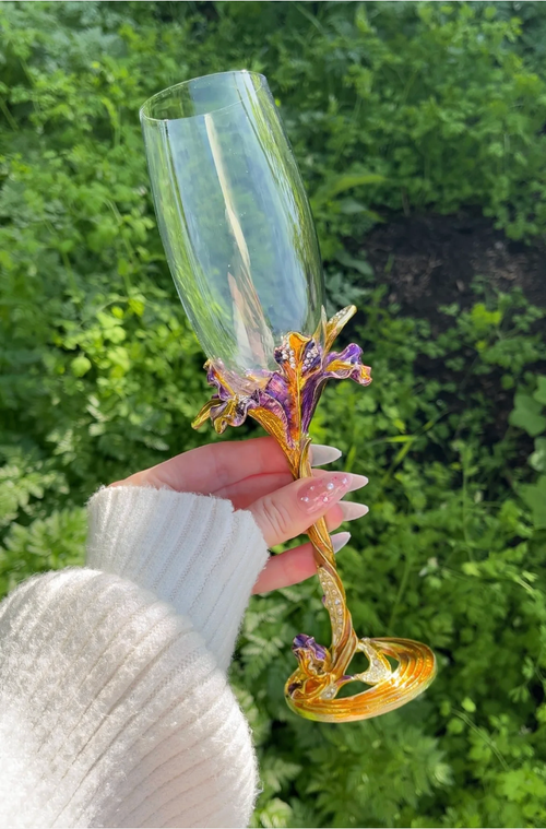 Rapunzel Champagne Glass